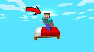 КАК ВЫЖИТЬ НУБУ НА 1 КРОВАТИ В МАЙНКРАФТ ? КАК ВЫЖИТЬ В MINECRAFT ТРОЛЛИНГ ЛОВУШКА и ЗАЩИТА МУЛЬТИК