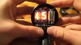 Nixie-Armbanduhr