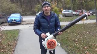 Тест воздуходувки Stihl SH 86