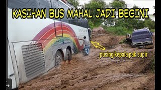 KASIHAN BUS MAHAL DI JADIKAN OFFROAD