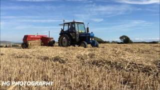 Ford 4630 / Baling straw / Gopro HD