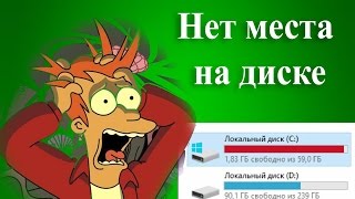 ОЧИСТКА диска С от ненужных файлов в Windows 10 и 7. До 25Гб свободного места на диске  | Техновирс