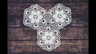 Ажурный мотив крючком/соединение мотивов