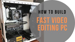 $1000 Video Editing PC Build Guide | Edits 4K, 6K, 8K RAW Video!, Fractal Design Focus G,  RTX 2060!