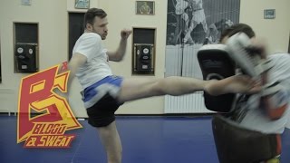 Упражнения для силы и скорости ударов коленями и ногами