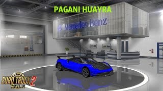 Euro Truck Simulator 2 обзор мода (PAGANI HUAYRA)