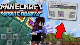 SAIU NOVA ATUALIZAÇÃO UPDATE AQUATICO E NOVIDADES PARA O MINECRAFT POCKET EDITION ! 1.3