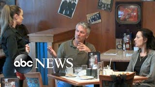 Couple refuses to leave a tip for their lesbian waitress l What Would You Do