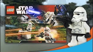 Lego Star Wars 2007 Clone Troopers Battle Pack Animated! | 7655