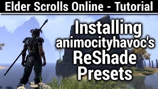 Elder Scrolls Online - Tutorial - Installing ReShade & animosityhavoc's Presets