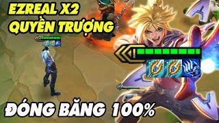 Đóng Băng Cả Team Bạn Với Siêu Ezreal X2 Quyền Trượng + Găng Tay Băng Giá | 100 % Tỷ Lệ Đóng Băng