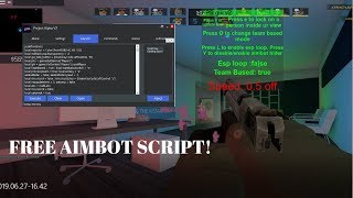NEW FREE ROBLOX AIMBOT/ESP SCRIPT 2019 (FREE, EASY, AND OP)