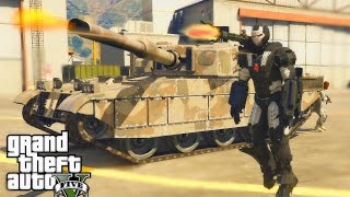 GTA 5: EXTREMER WAR MACHINE MOD! StandartSkill