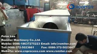 Dry Chili Stem Cutting Removing Machine-Romiter Machinery