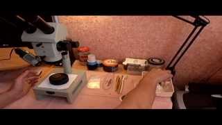 Механическая чистка и консервация медных монет часть 1