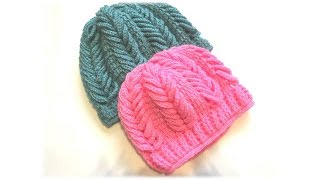 Шапочка крючком для начинающих/crochet hat