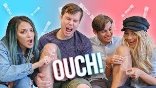 BOYFRIEND CHALLENGE: WAXING Edition! Niki & Gabi Take New York