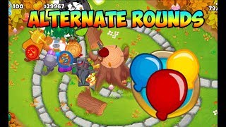 Bloons TD 6 - Alternate Rounds - Tree Stump Walkthrough