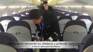 Fases del servicio a bordo