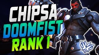 CHIPSA INSANE DOOMFIST! [ OVERWATCH SEASON 14 TOP 500 ]