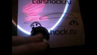 ПРОЕКЦИЯ ЛОГО Honda (крылья)  от carshock.ru