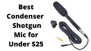 Bestshoot Condenser Shotgun microphone review
