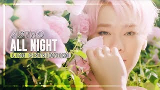 ASTRO 아스트로  「All Night」• Line Distribution