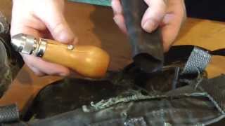 Using A Speedy Stitcher Sewing Awl