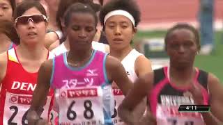 第97回日本陸上競技選手権大会 女子 1500m 決勝