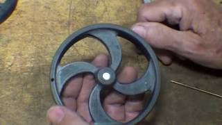 TIPS #322 pt1 Casting a Flywheel Pattern - 3D Printer tubalcain