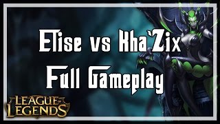 [League of Legends] Elise vs Kha'Zix - Jungle - Ranked Gameplay - Season 7 - Patch 7.9