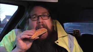 Greggs vegan v meat sausage roll