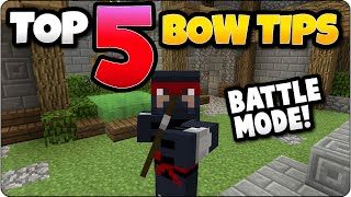 Minecraft Battle Mode Top 5 Bow Tips - Easy Ways To Improve - PS3, PS4, Xbox 360, Xbox One, Wii U