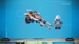 LEGO® NEXO KNIGHTS™ - 70348 Боєць-двійник Ланса + 70349 Клітка на колесах Руїни