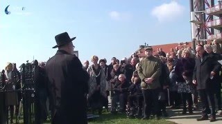 Onthulling Joods monument Vlissingen