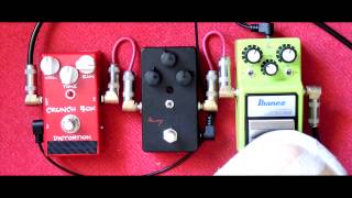 Crunch Box v3 vs Black Pearl vs SD9M , Distortion pedals comparison