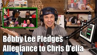 Theo Von Reacts to Bobby Lee Pledging Allegiance to Chris D'Elia