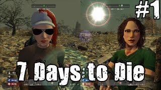 7 Days to Die Split screen coop xbox one...Y.B. and Gunzz EP. #1