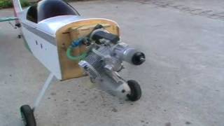 O.S 46 AX 7.5cc nitro engine