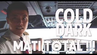PILOT DIARY VLOG - Airbus A320 Cold And Dark Nyalakan Dari Mati Total
