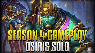 Smite: Carried by Janus Jungle!- Season 4 Osiris Solo PTS Gameplay