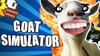 UNE CHÈVRE DANS L'ESPACE?! - Goat Simulator [FR]