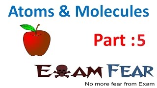 Chemistry Atoms & Molecules part 5 (Represent Atom) CBSE class 9 IX