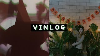 VINLOG 인사동 마녀정원 전시회 ? 광장시장 육회덮밥, 낙지탕탕이, 청계천, 대학생 일상 브이로그 | SUVIN