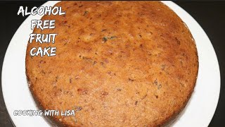 Alcohol Free Fruit Cake Recipe || Cooking with Lisa