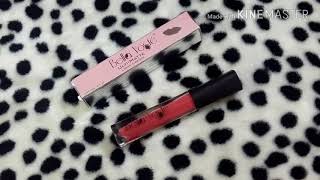 Honest Review On Bella Voste Utimate Liquid Matte Lipstick| Rs 599/- | 02 Mauve Nude