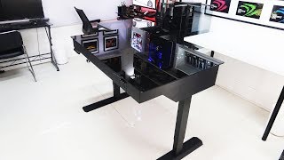 Custom Pc Build #40 "Genesis" Part 1 Lian Li Desk Another Beastly Pc build.