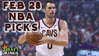 2/28/19 NBA DraftKings & Yahoo Picks