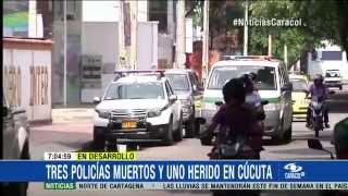Cuatro policías muertos dejan ataques en Norte de Santander y Meta - 04 de Abril de 2015