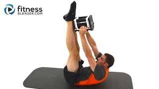 Advanced Abs Workout - 5 Minute Weighted Abs Workout